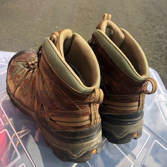 Keen 1002249 Utility Men's Brown Leather Waterproof HWork Boots Outdoor Size 8.5 - Picture 6 of 13